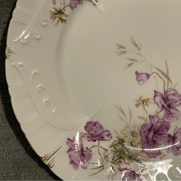 BRC fine china Chantilly pattern.  Beautiful plate.  Perfect for hanging. - Picture 9 of 9